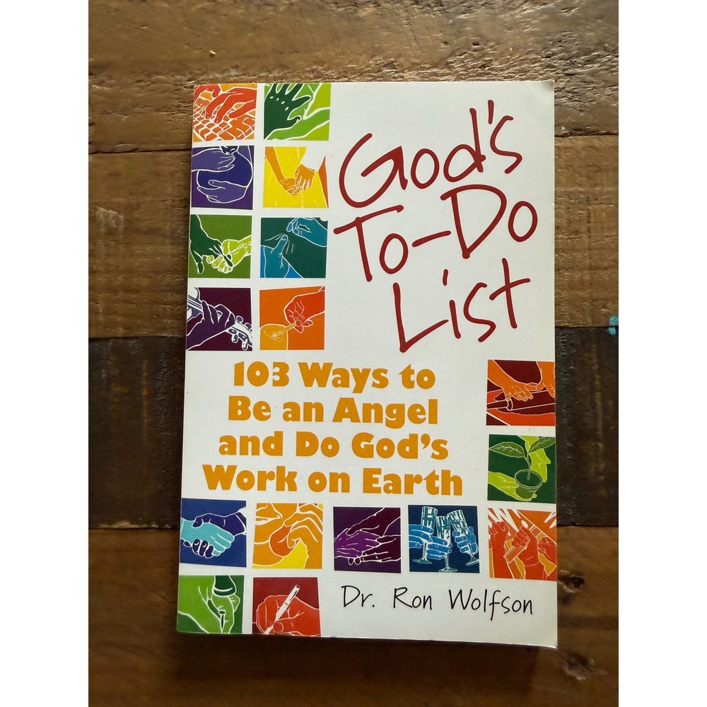 Gods To-Do List 103 Ways to Be an Angel Dr Ron Wolfson Jewish Lights Paperback